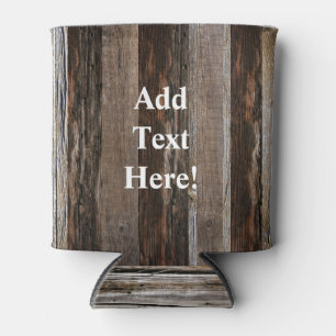 Porta-lata Madeira Rústica Conselho de madeira Vintage Madeir