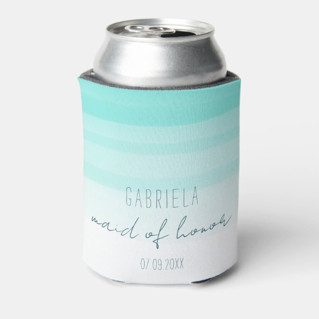 Porta-lata Madrinha de casamento personalizada mínima de grad (Can Back)