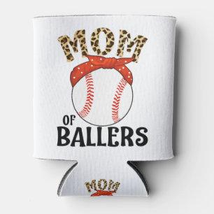 Porta-lata Mãe De Ballers Engraçado Jogo Softball De Baseball