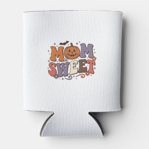 Porta-lata Mãe de Halloween Abóbora Doce Camisa Vintage Desig
