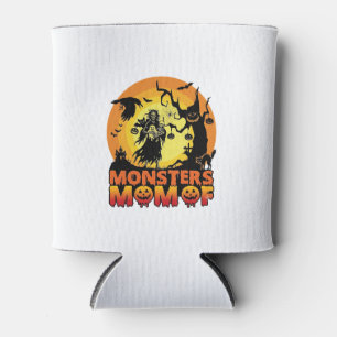 Porta-lata Mãe dos Monstros Dia das Bruxas Monstro Fantasma E