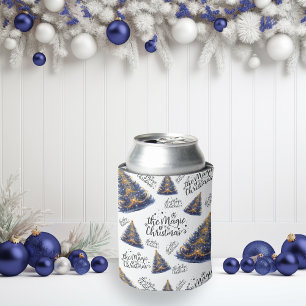 Porta-lata Magia das Árvores de Natal
