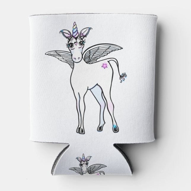 Porta-lata Magia do Unicórn (Frente)