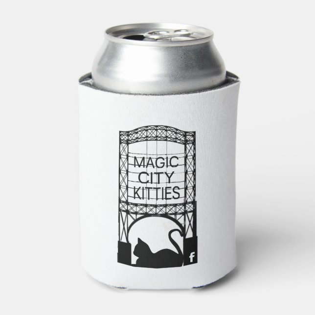 Porta-lata Magic City Gatinhos Coozie (Can Front)