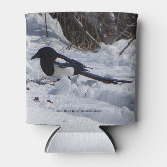 Porta-lata Mágica Rochosa Negra pode resfriar (Frente)