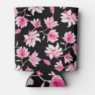 Porta-lata Magnolia Romântica: Negra Aquarela