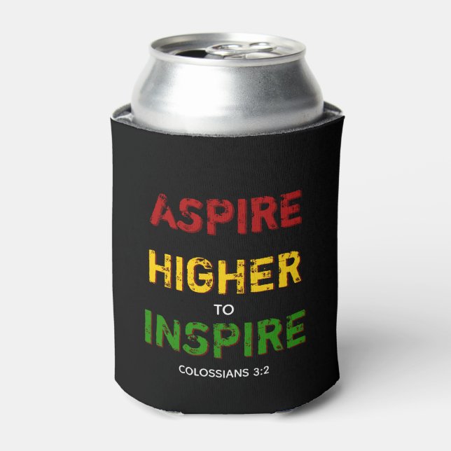 Porta-lata MAIS ALTO ASPIRE PARA INSPIRE BHM Motivacional (Can Front)