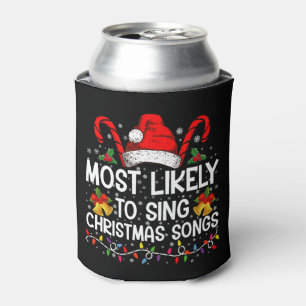 Porta-lata Mais Propenso a Cantar Músicas de Natal