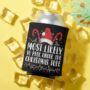 Porta-lata Mais Propenso a Espiar Debaixo da Árvore de Natal