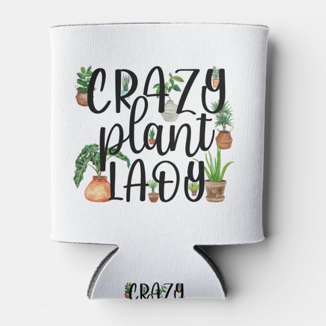 Porta-lata Maluca Dama de Planta Pode Mais Fria (Frente)