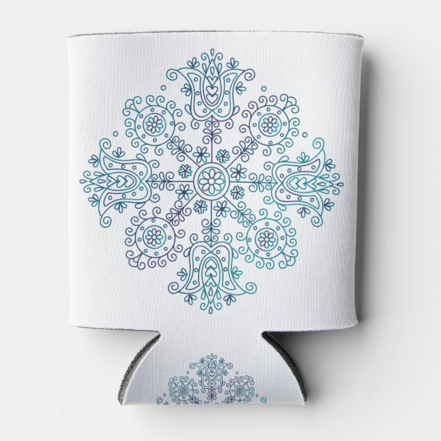 Porta-lata Mandala Folclórica (Frente)