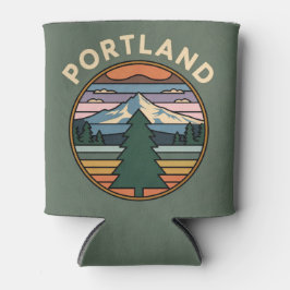 Porta-lata Manga Circular de Design de Portland para Lata