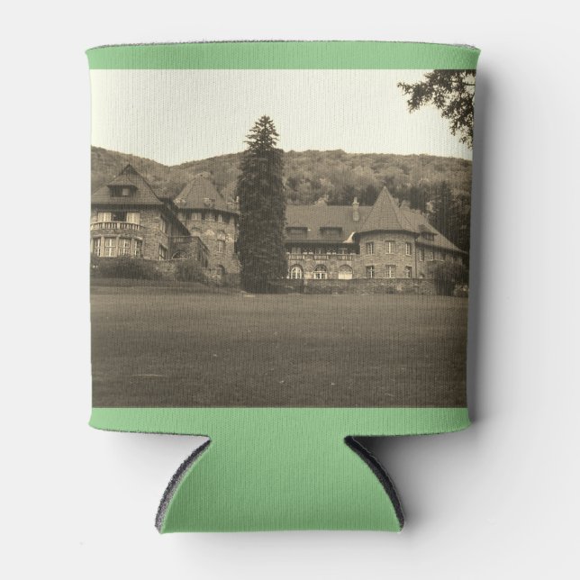 Porta-lata Mansão do Southern Vermont College, Bennington (Frente)