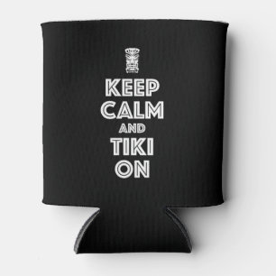 Porta-lata Mantenha Calm E Tiki Ligados
