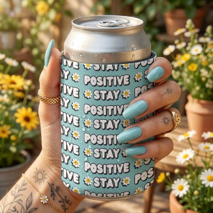 Porta-lata Mantenha-se Positivo