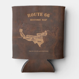 Porta-lata Mapa Centenário da Estrada Americana Heritage