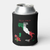 *~* Mapa da língua italiana Saluti Italia