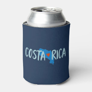 Porta-lata Mapa de Souvenir na Costa Rica