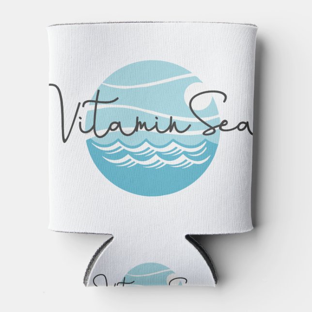 Porta-lata Mar de Vitamina (Frente)