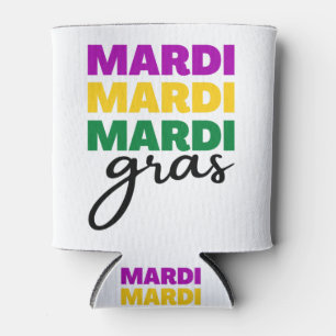 Porta-lata Mardi Gras