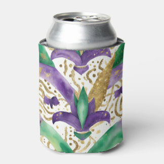 Porta-lata Mardi gras color Cooler