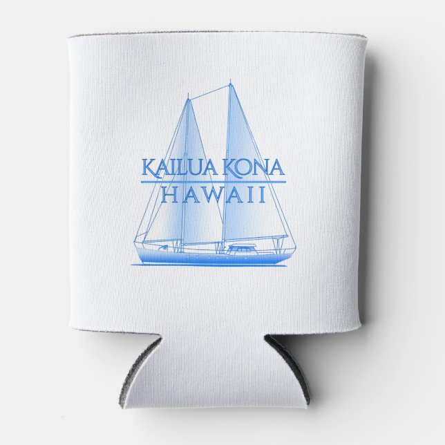 Porta-lata Marinheiro à vela costeira de Kailua Kona (Frente)