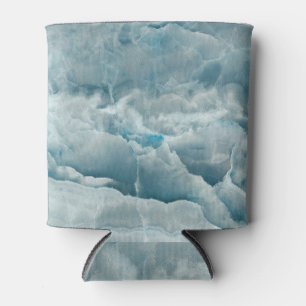 Porta-lata Mármore azul de onyx, textura de abstrato.