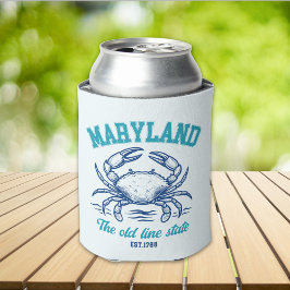 Porta-lata Maryland Old Line State Crab Can Cooler
