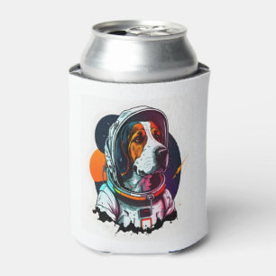 Porta-lata Mascote de Cachorro Astronout