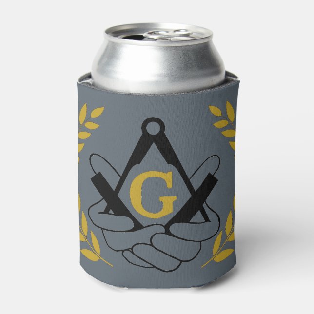 Porta-lata Masonic Can Koozy (Can Front)