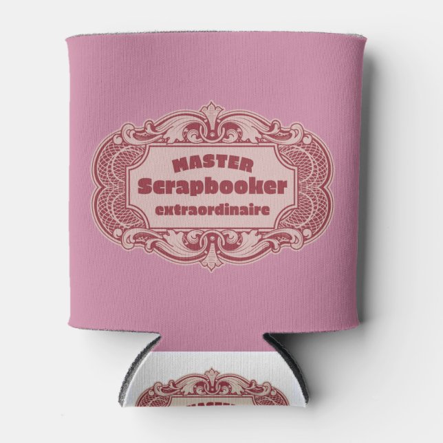 Porta-lata Master Scrapbooker Extraordinaire (Frente)