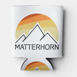 Porta-lata Matterhorn Suíça Itália Retro