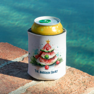 Porta-lata Melancia I Natal Em Julho