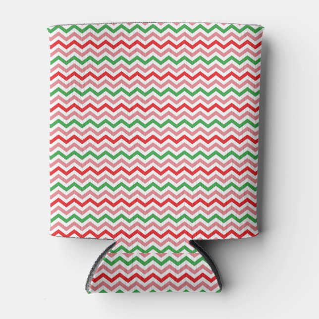 Porta-lata Melancia Summer Zigzag Stripes Padrão-56209 (Frente)