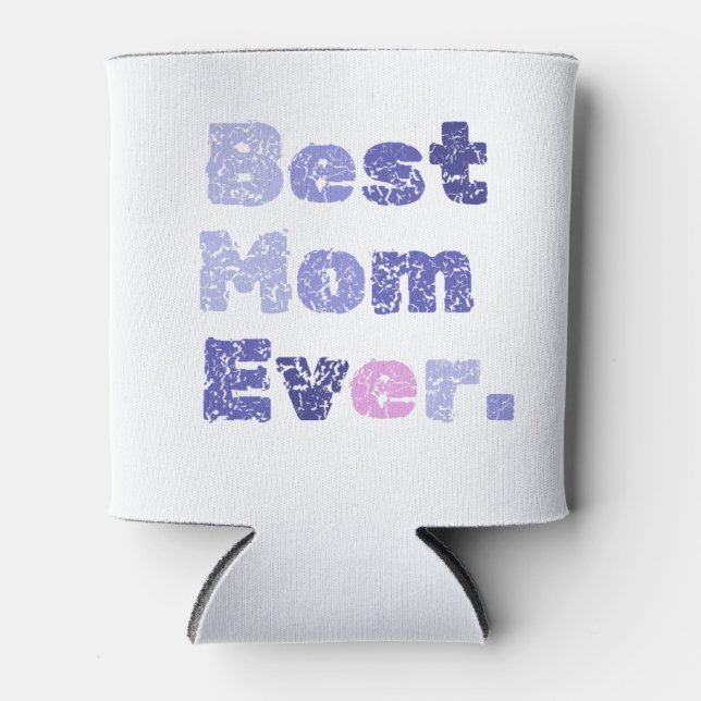 Porta-lata Melhor Dia de as mães Da Mãe (Frente)