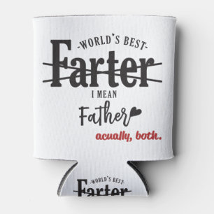 Porta-lata Melhor Feliz Pai Maior Pai Piada Fart