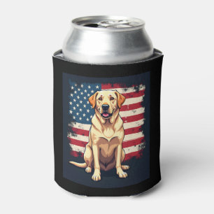 Porta-lata Melhor Labrador Para Homens, Amarelo Cachorro Retr