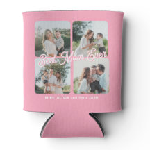 Melhor Mãe do Mundo colagem de fotos personalizada