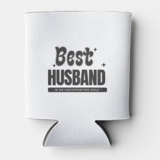 Porta-lata MELHOR MARIDO em um papel secundário-