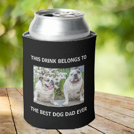 Porta-lata Melhor Pai de Cachorro de Todos os Tempos Personal