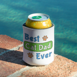 Porta-lata Melhor Pai de Gato de Todos os Tempos