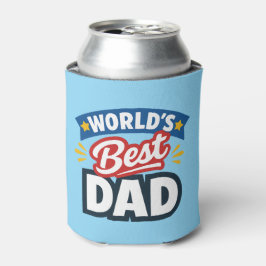 Porta-lata Melhor Pai do Mundo Foto Personalizada