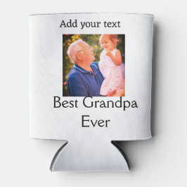 Porta-lata Melhor vovô de alguma vez fotógrafo do avô.