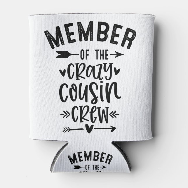 Porta-lata Membro da tripulação do primo louco (Frente)