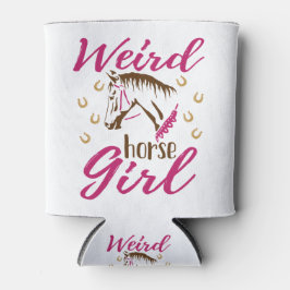 Porta-lata Menina de Cavalo Estranha