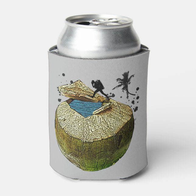 Porta-lata Mergulha no coco (Can Front)
