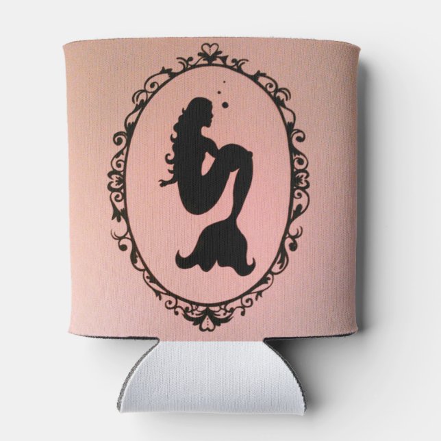 Porta-lata Mermaid Silhouette (Traseira)