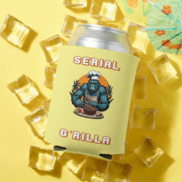 Porta-lata Mestre Churrasqueiro Serial G'rilla Diversão Pun