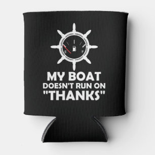 Porta-lata Meu barco não funciona em Obrigados Barco engraç