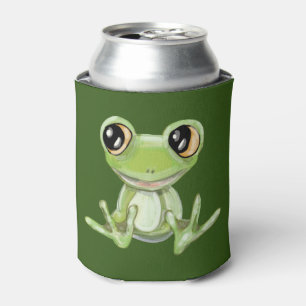 Porta-lata Meu Outro Amigo Sapo Verde Pode Resfriar